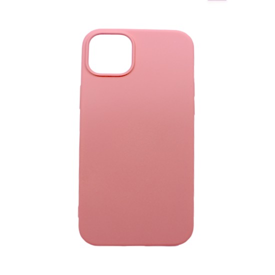 Silicone Case for Apple iPhone 15 Plus Pink